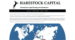 Desktop Screenshot of harestockcapital.com