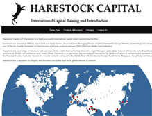 Tablet Screenshot of harestockcapital.com